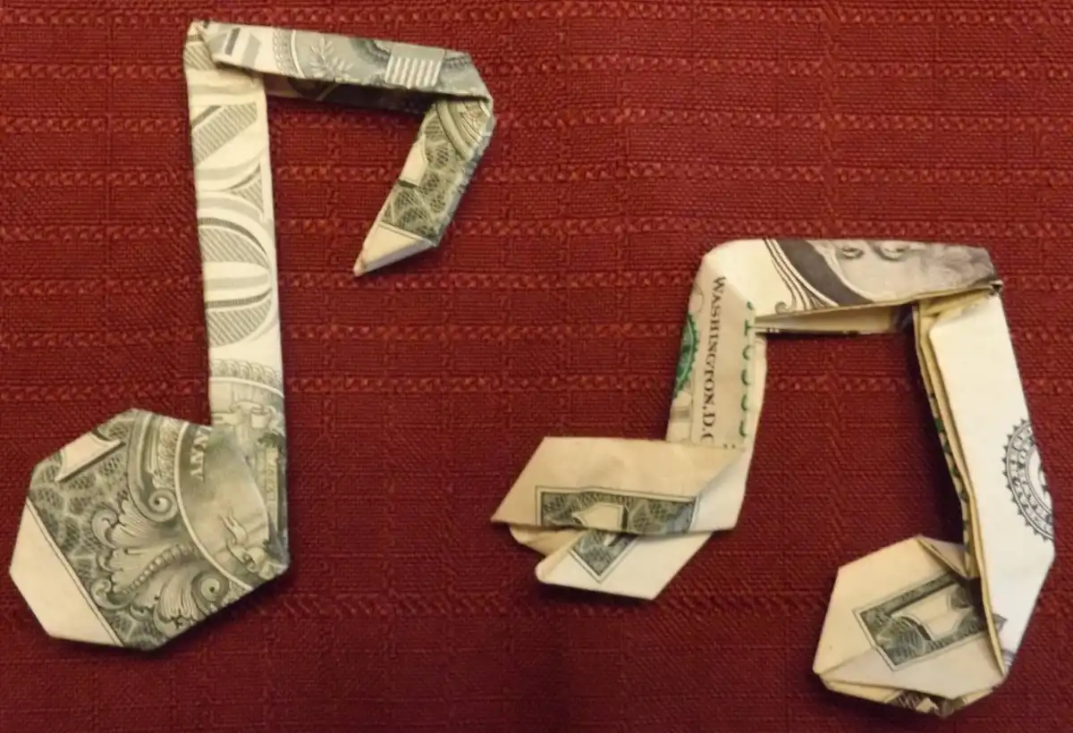 Joshua's-Origami-Folded-$1-Bills